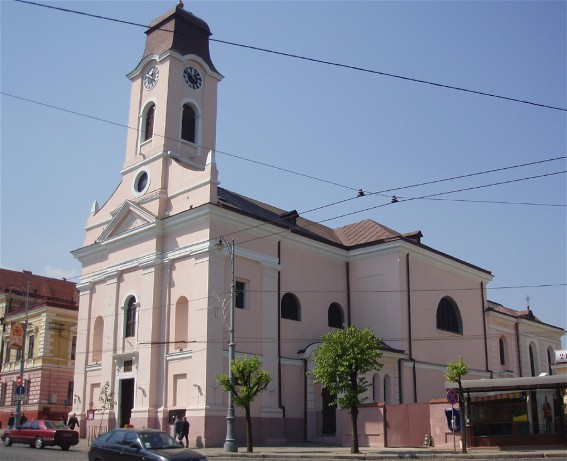 Image -- The Roman Catholic cathedral Elevation of the Cross in Chernivtsi.