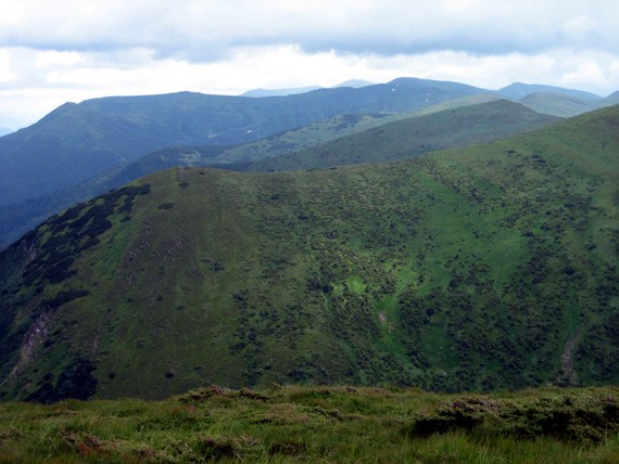 Image -- A Chornohora landscape.