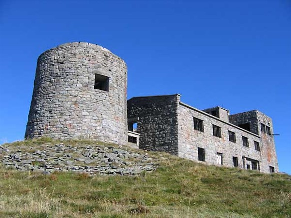 Image - An ancient observation tower on Mount Pip Ivan in Chornohora.