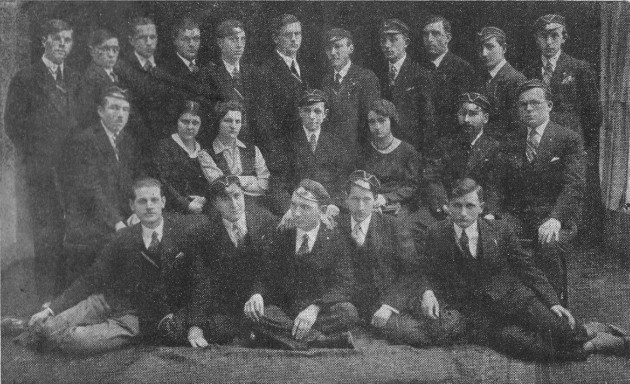 Image -- The Chornomore Ukrainian Student fraternity (Cracow 1931).