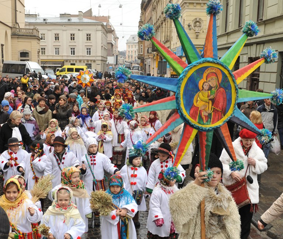 Image - Christmas celebrations in Lviv (2014).