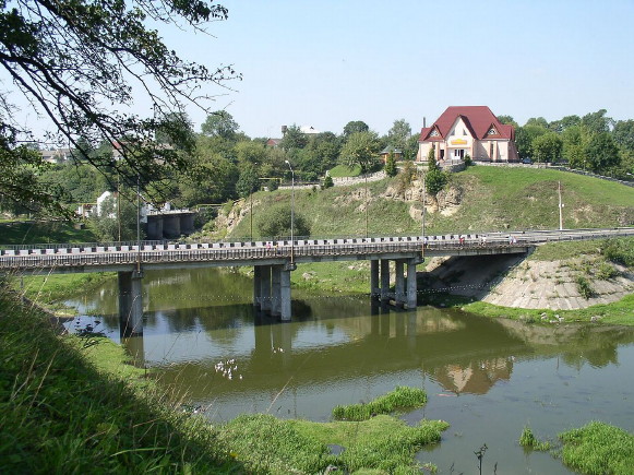 Image - Chudniv, Zhytomyr oblast: Bridge over the Teteriv River.