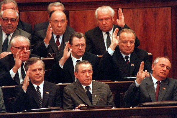 Image - The Politburo members of the Communist Part of the Soviet Union (1980s).