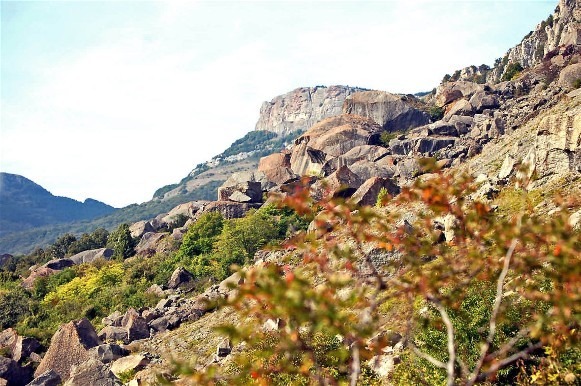 Image -- The Crimean Mountains landscape.