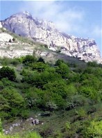 Image from entry Crimean Mountains s in the Internet Encyclopedia of Ukraine