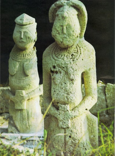 Image -- Cuman stone baby (12-13th century).