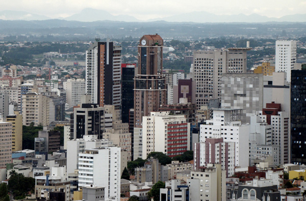 Image -- Curitiba, Brazil: city center.