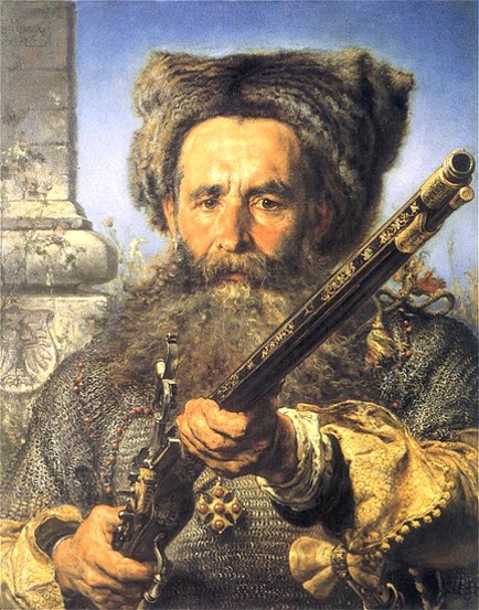 Image -- Ostafii Dashkevych (portrait by by Jan Matejko).