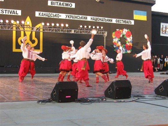 Image -- Canada's National Ukrainian Festival in Dauphin, Manitoba.