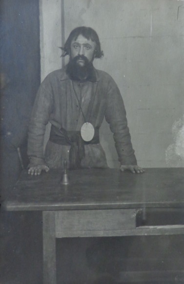 Image -- Teofil Demchuk in I. Tohobochnys Fighters for Dreams (New Lviv Theater 1919) (photo courtesy Roman Lavrentiy).