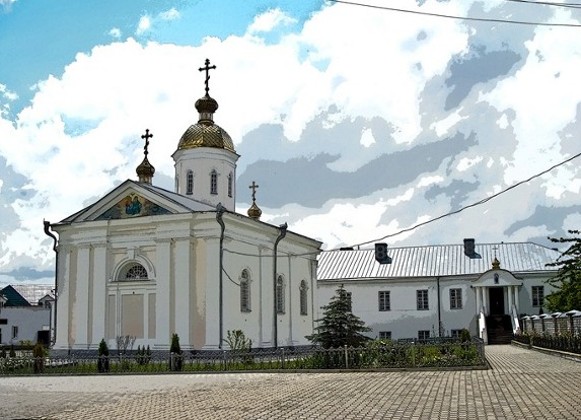 Image - Trinity Church in the Derman Monastery in Rivne oblast.