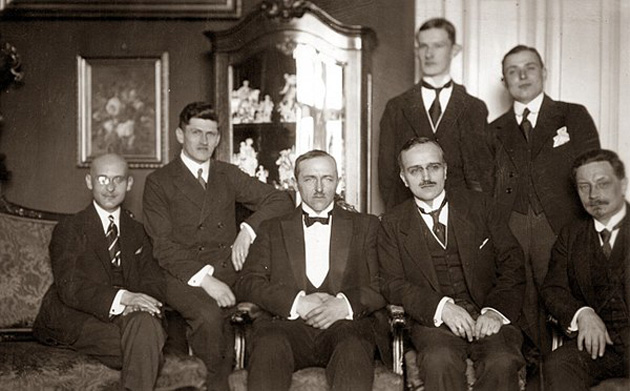 Image - Members of the Ukrainian National Republic's diplomatic mission to Washington, DC.