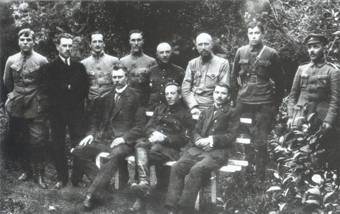 Image - Members of the Directory of the Ukrainian National Republic and the UNR Army (Kamianets-Podilskyi, July 1919).  
