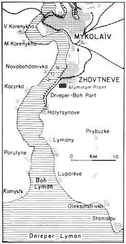 Image -- Map of Dnieper Buh Estuary