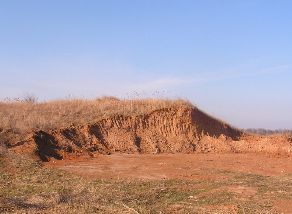 Image -- The Dnipro Line: remnants of the Saint Peter fortress near Berdiansk.