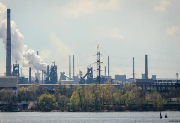 Image - The Dnipro Metallurgical Plant.