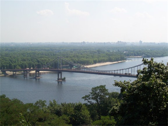 Image - The Dnipro River in Kyiv.