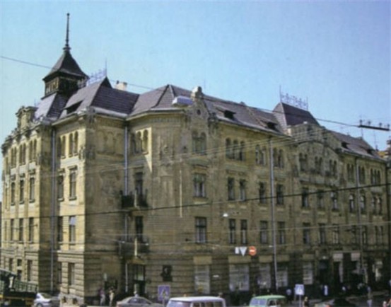 Image - The former Dnister Insurance Company building in Lviv.