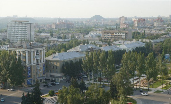 Image -- A view of Donetsk.