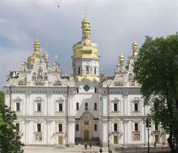 Image - Dormition Cathedral of the Kyivan Cave Monastery (reconstructed in 1998-2000).