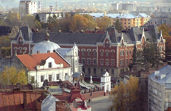 Image -- Drohobych (city centre).