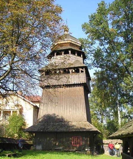 Drohobych: Saint George's Church bell tower.