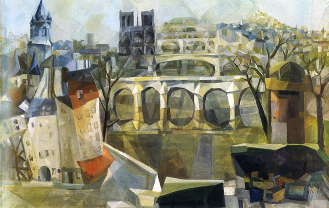 Image -- Oleksandra Ekster (Alexandra Exter): Paris.