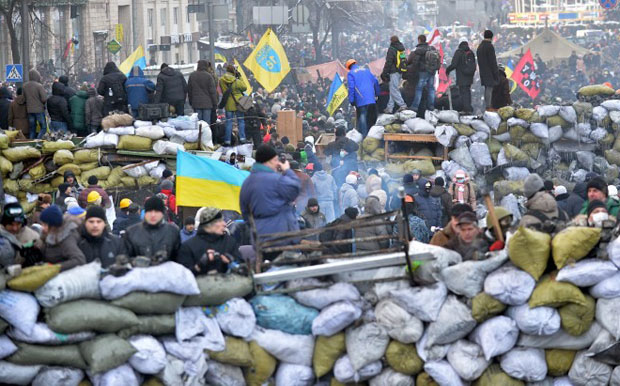 Image -- Euromaidan Revolution (Revolution of Dignity) (in Kyiv).