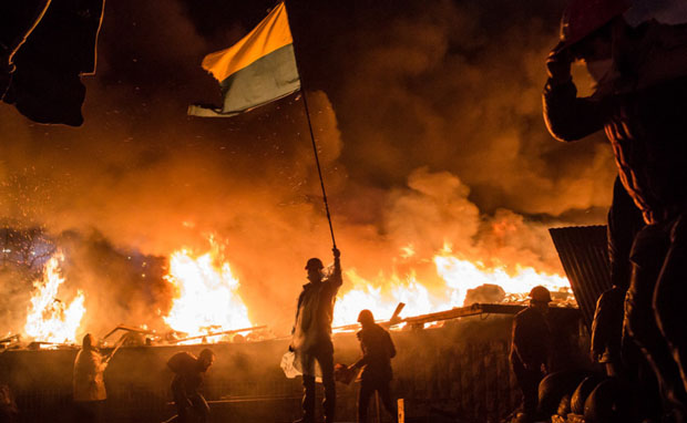 Image -- Euromaidan Revolution (Revolution of Dignity) (in Kyiv).