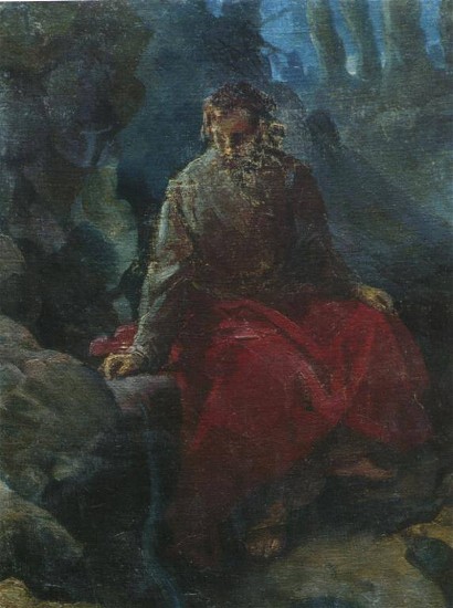 Image - Mykola Ge: The Temptation of Christ.