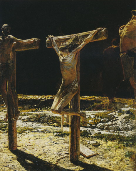 Image - Mykola Ge: Crucifixion (1892).