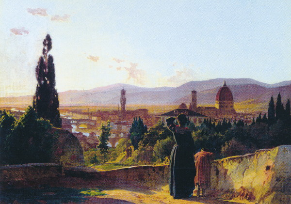 Image -- Mykola Ge: Florence (1864).