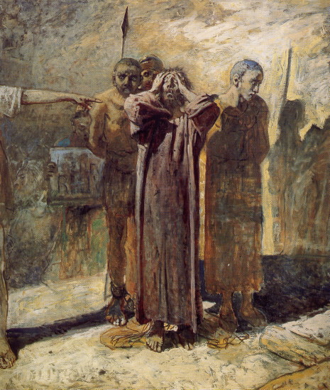 Image -- Mykola Ge: Golgotha (1893-94).