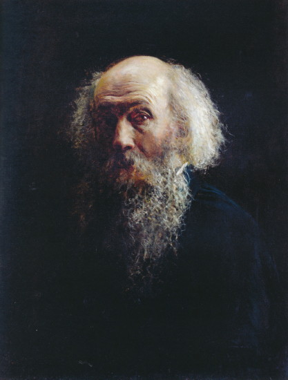Image - Mykola Ge: Self-portrait (1892-3).