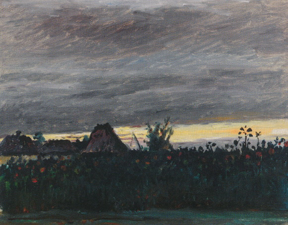Image - Mykola Ge: Sunrise in Ivanovskyi khutir (1890s).