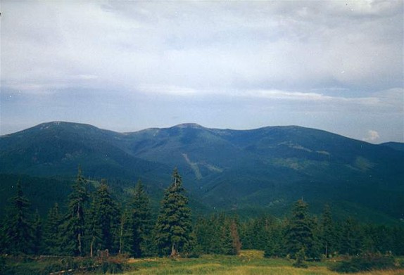 Image - The Bratkivska Peak in the Gorgany Mountains (Carpathians).