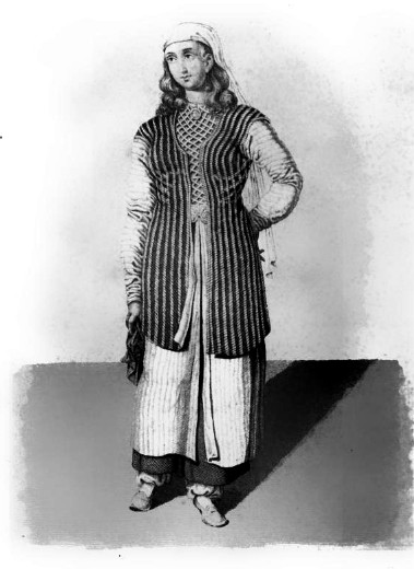 Image - Greek woman of Crimea (1840).