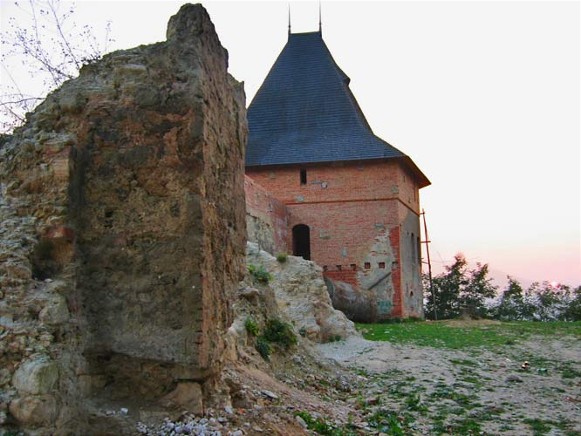 Image -- The Halych castle.