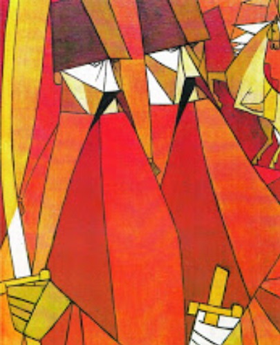 Image - Halyna Mazepa: Zaporozhian Cossacks (1957).