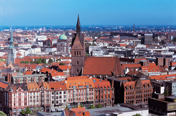 Image - Hannover, Germany: city center.