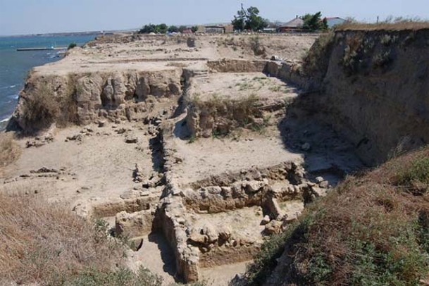Image - The excavated ruins of the Bosporan city of Hermonassa and later Kyivan Rus city of Tmutorokan (now Taman village, Krasnodar krai).