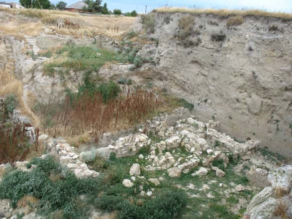 Image - The excavated ruins of the Bosporan city of Hermonassa and later Kyivan Rus city of Tmutorokan (now Taman village, Krasnodar krai).