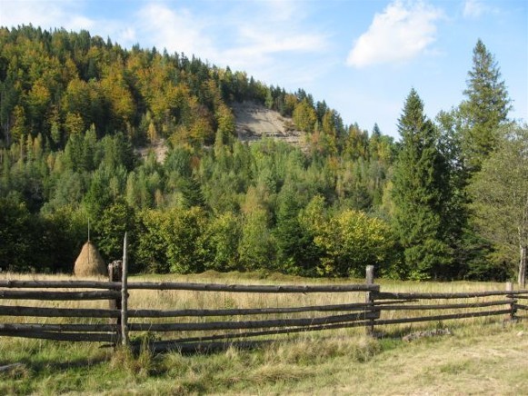 Image -- High Beskyd landscape near Skole.