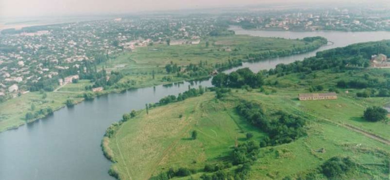 Image -- Hnylopiat River flowing through Berdychiv.