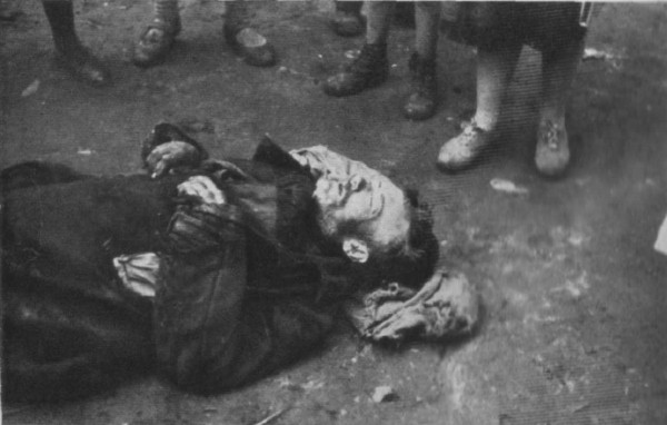 Image - A corpse on the streets of Kharkiv during the Famine-Genocide (1933). 