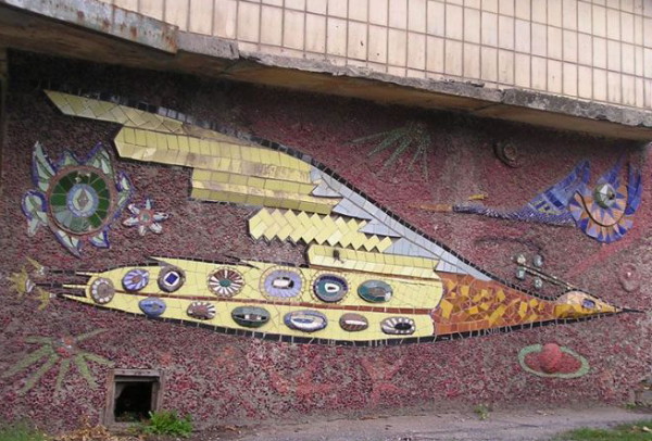 Image - Alla Horska: Bird (mosaic).
