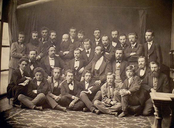 Image - Hromada of Kyiv members (end of 19th century).  