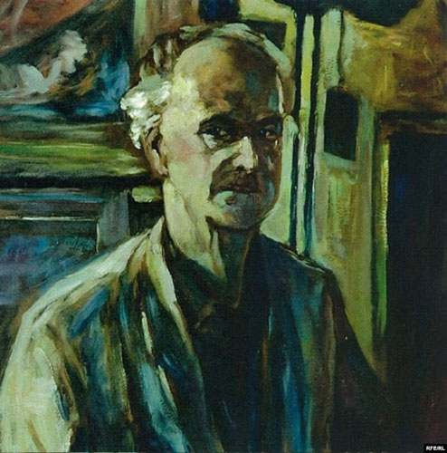 Image - Pavlo Hromnytsky: Self-portrait.