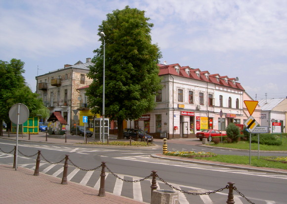 Image -- Hrubeshiv (Hrubieszow): town center.