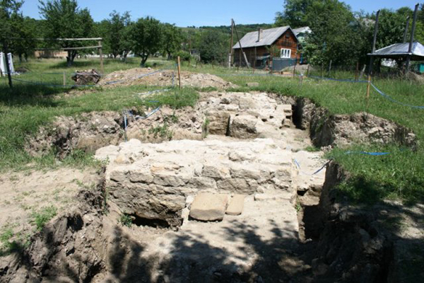 Image -- Ruins of the Hrusheve Monastery.